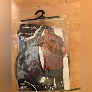 SPIRIT The Addams Family Cousin It Costume Wig & Hat  ( Missing Glasses )
